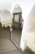 1 x Full Legnth Wall Mounted Venetian Mirror - CL909 - Ref: 119 - Location: London, W1U