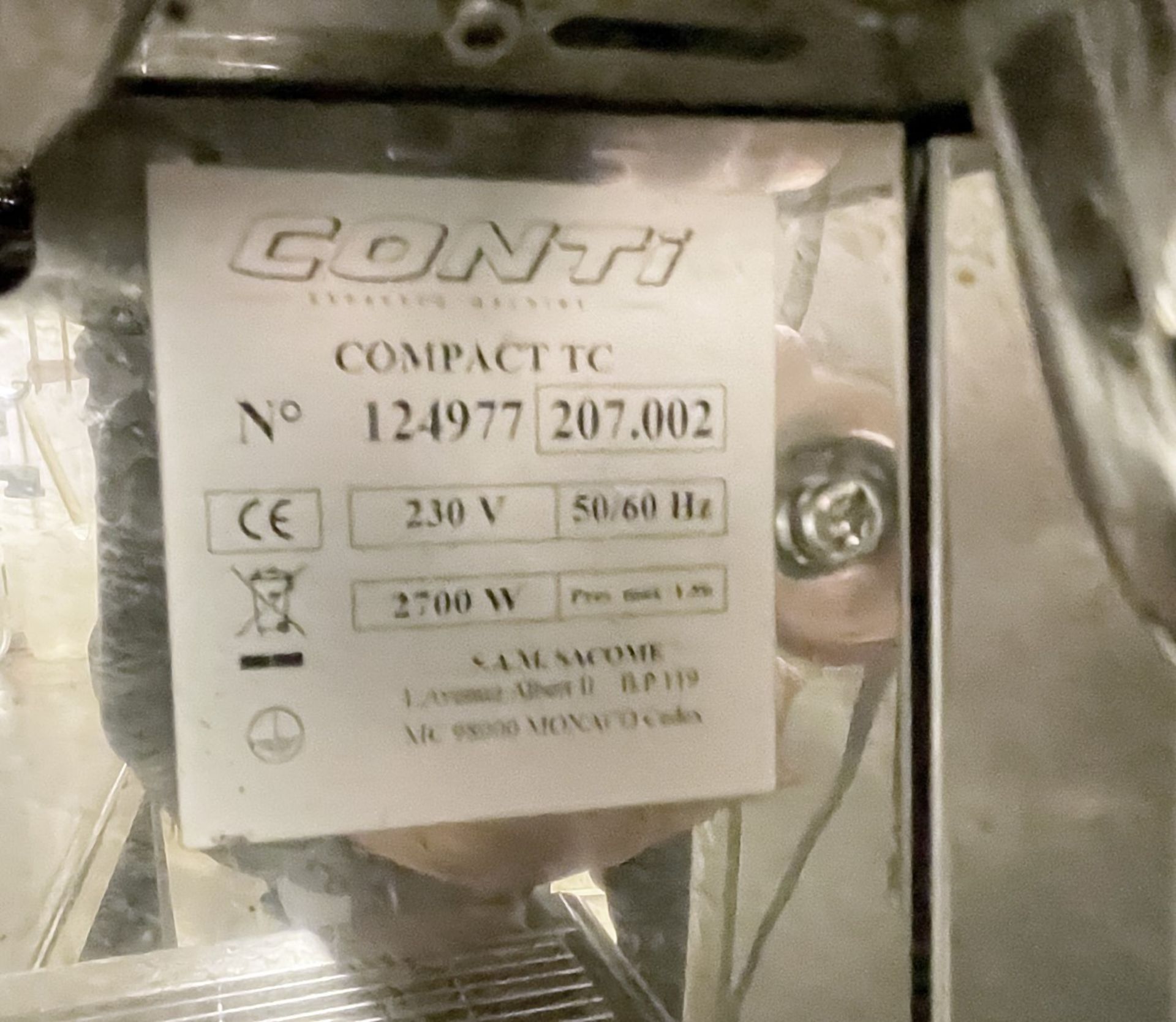 1 x CONTI CC100 2-Group Traditional Espresso Coffee Machine, 230v - CL909 - Location: London, W1U - Image 4 of 6