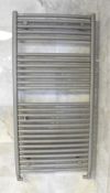 1 x Hugo 1212 x 600mm Bathroom Towel Radiator - Lusso Grey Finish