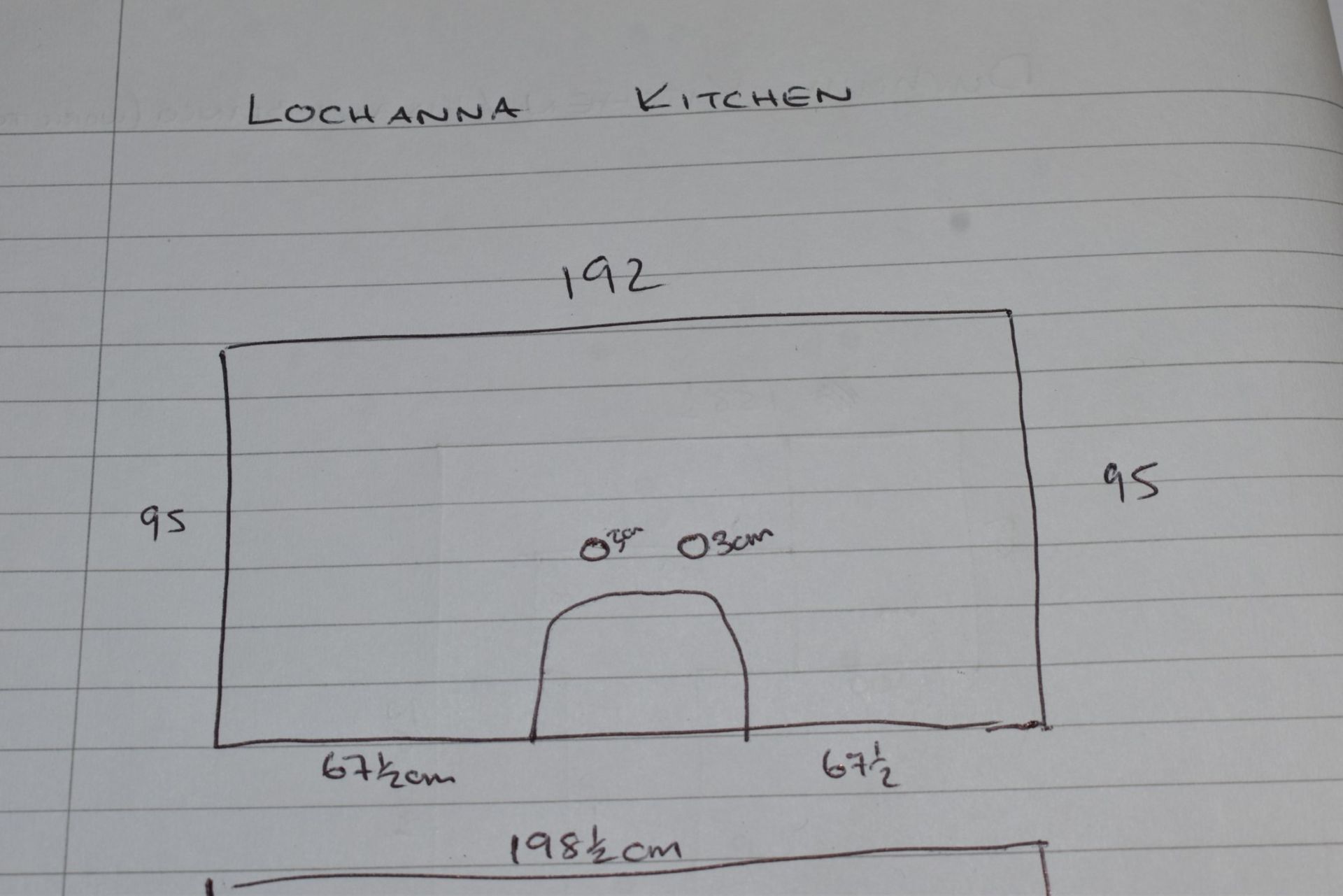 1 x LochAnna Ex Display Kitchen Island With Granite Worktops - Image 37 of 38