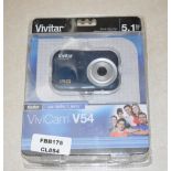 1 x Vivitar ViviCam B54 Digital Camera - New in Packet