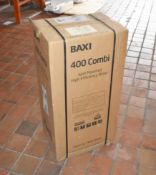 1 x BAXI 400 Wall Mounted Combi Boiler - Dummy Display Item - New and Sealed
