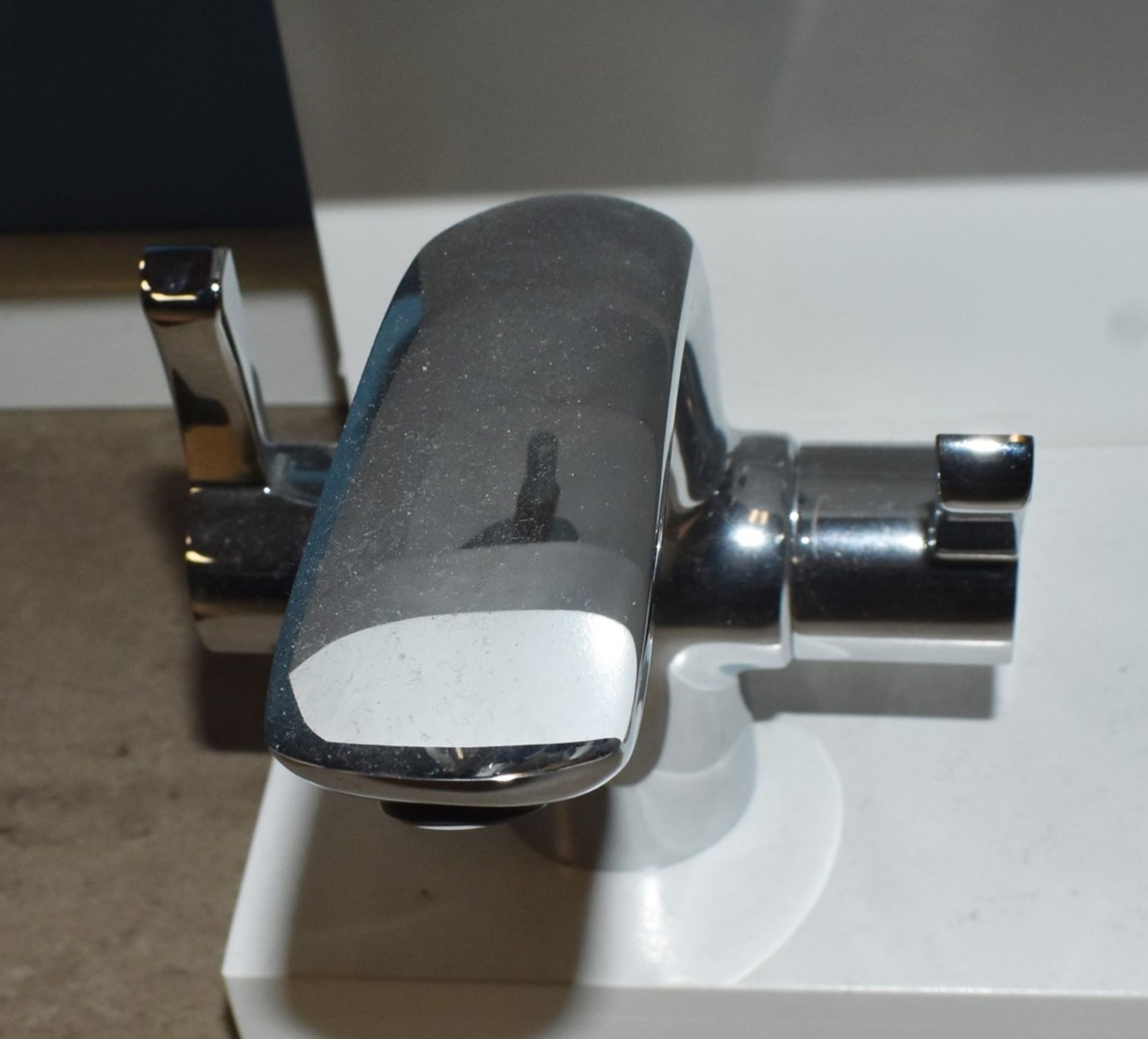 1 x Assorted Collection of Bath Filler Taps, Basin Taps and Hand Rails on Display Board - Image 11 of 12