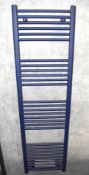 1 x Wingrave 1800 x 500mm Matt Cobalt Blue Bathroom Towel Radiator