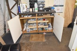 1 x Assorted Collection of Bathroom Parts, Storage Shelf, Bar Stool, Tools, Kitchen Units and More
