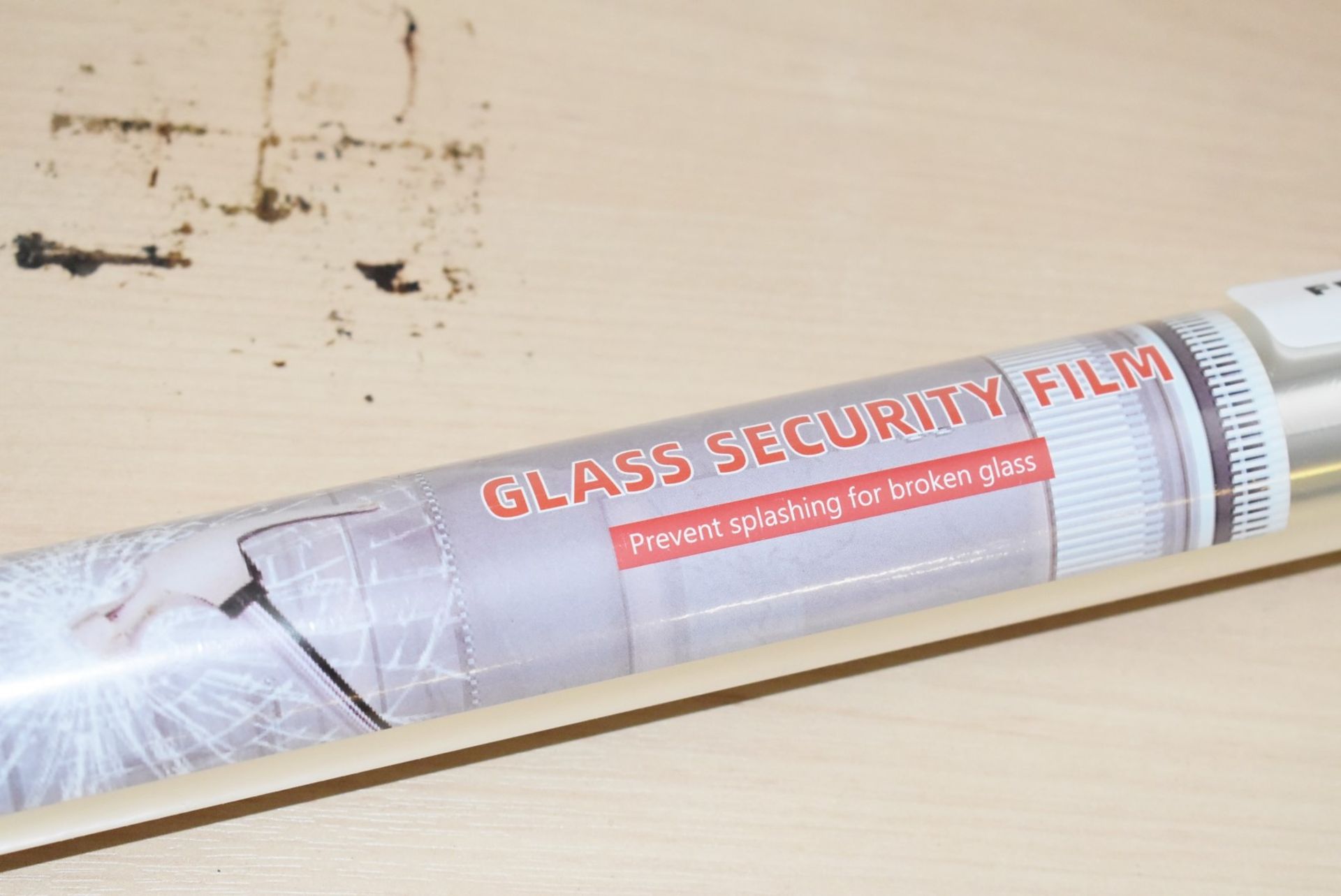 1 x Unused Roll of Glass Security Film - Size: 90 x 600 cms - Image 4 of 6