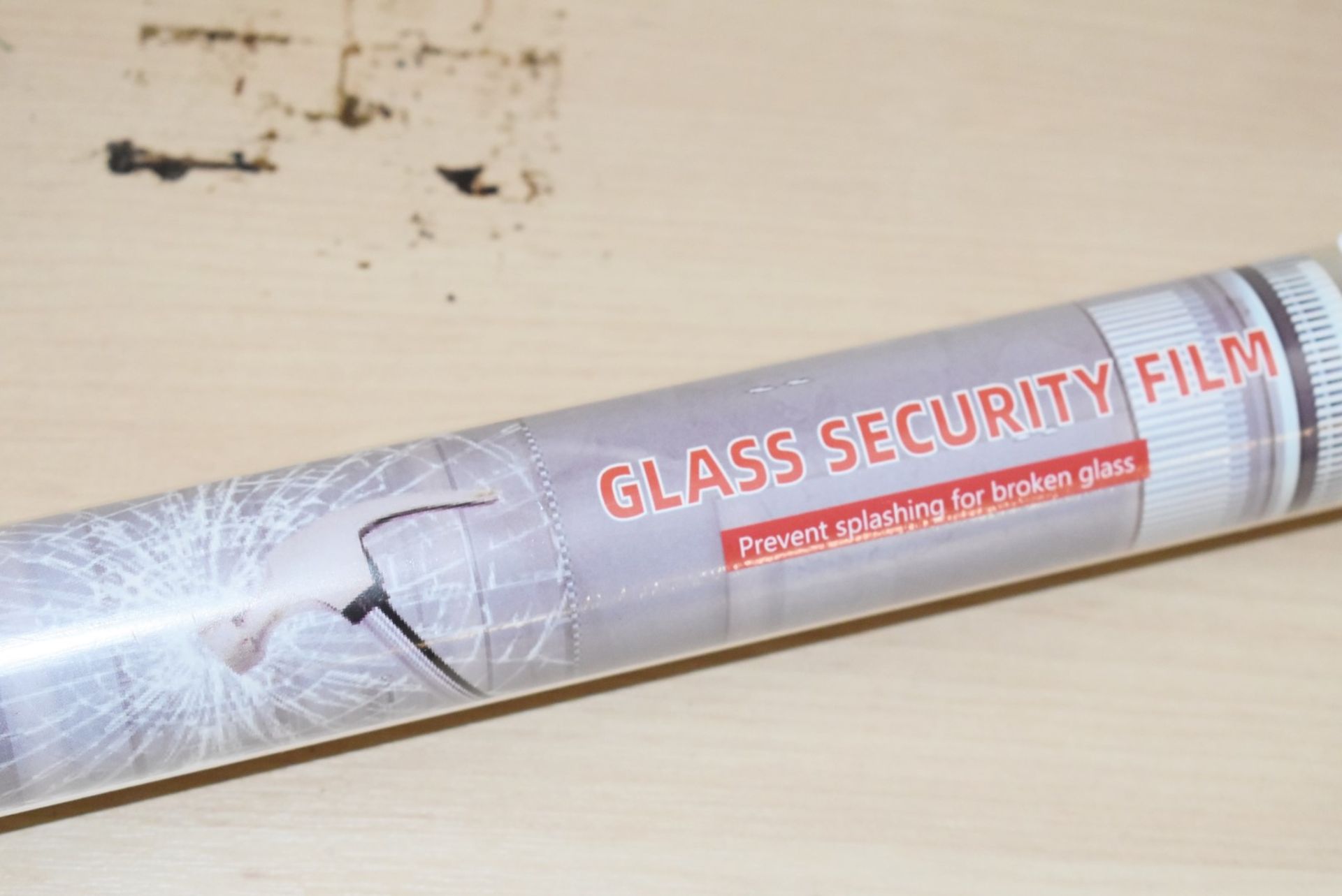 1 x Unused Roll of Glass Security Film - Size: 90 x 600 cms - Image 3 of 6
