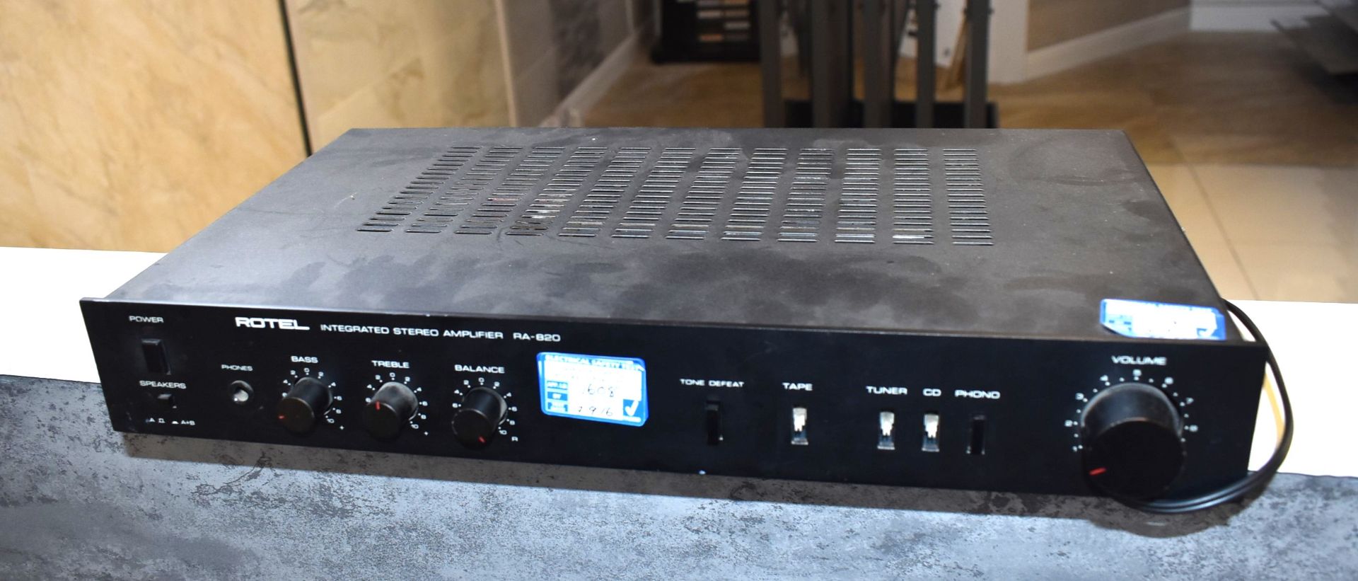 1 x Rotel Integrated Stereo Amp With Four Speakers - Model RA-820