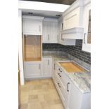 1 x LochAnna Ex Display Fitted Kitchen With Granite Worktops, Solid Wood Doors, Soft Close Drawers