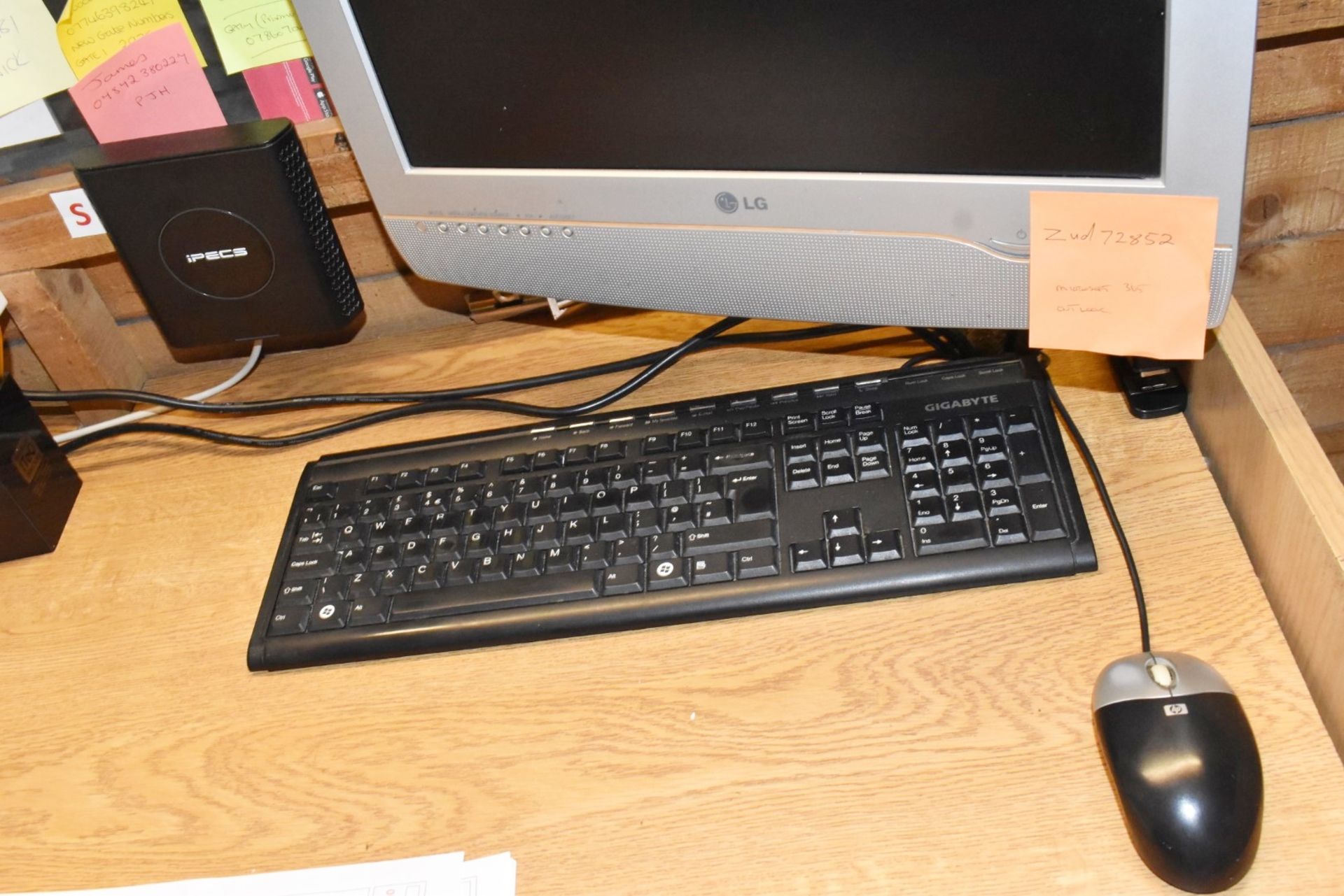 1 x Wooden Shed Office Conversion - Used Indoors Only - With a Heater, Office Furniture and Plugs - Image 30 of 30