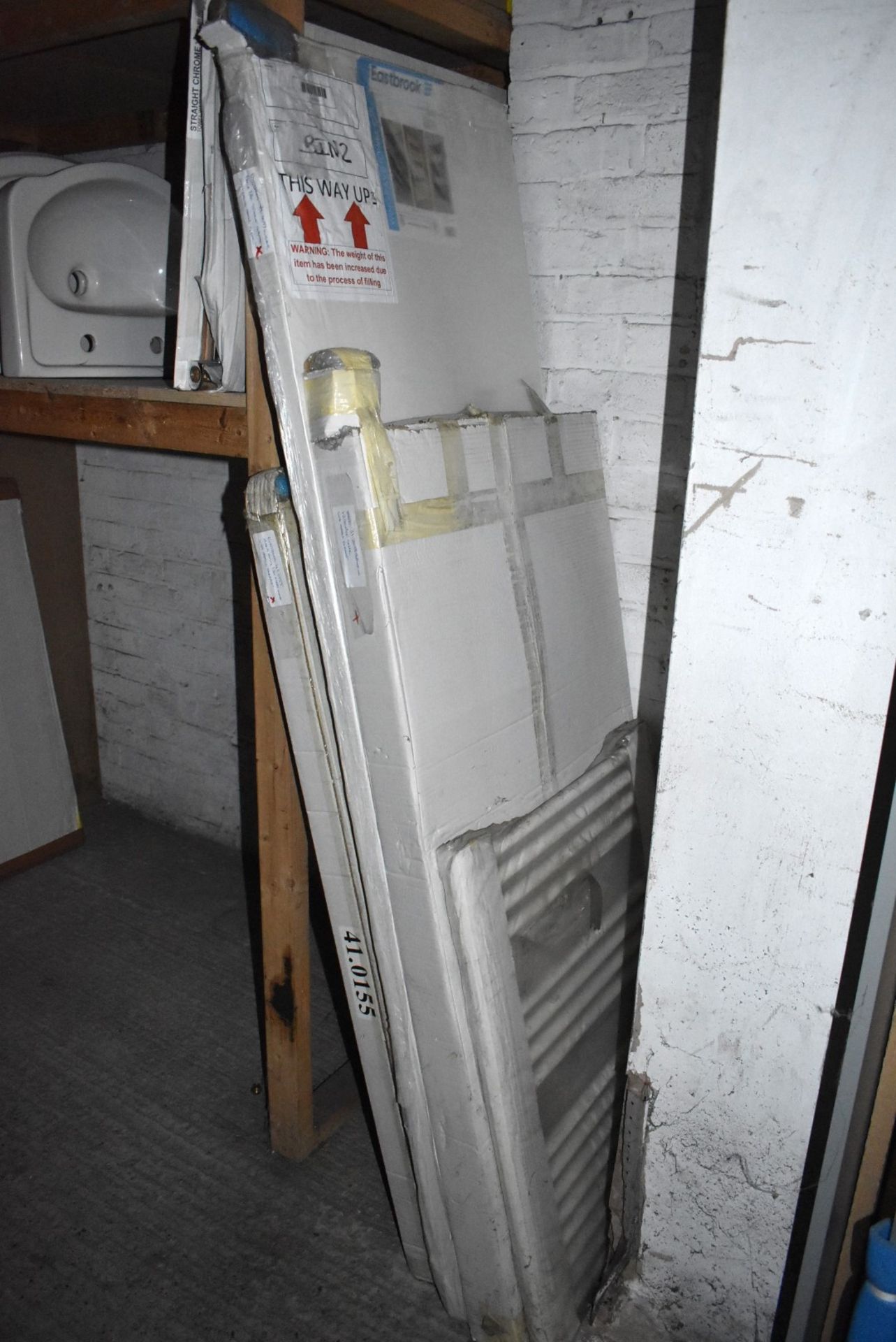 1 x Assorted Collection of Bathroom Stock - Includes Radiators, Sink Basins, Mystery Boxes and More - Image 4 of 22