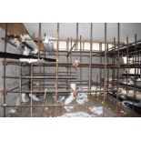 1 x Large Collection of Scaffolding and Fixtures Covering a Floor Space of Approx 13 x 13ft