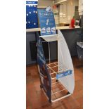 1 x Retail Toilet Seat Display Stand on Castors - Approx 5ft Tall and 40cm Wide