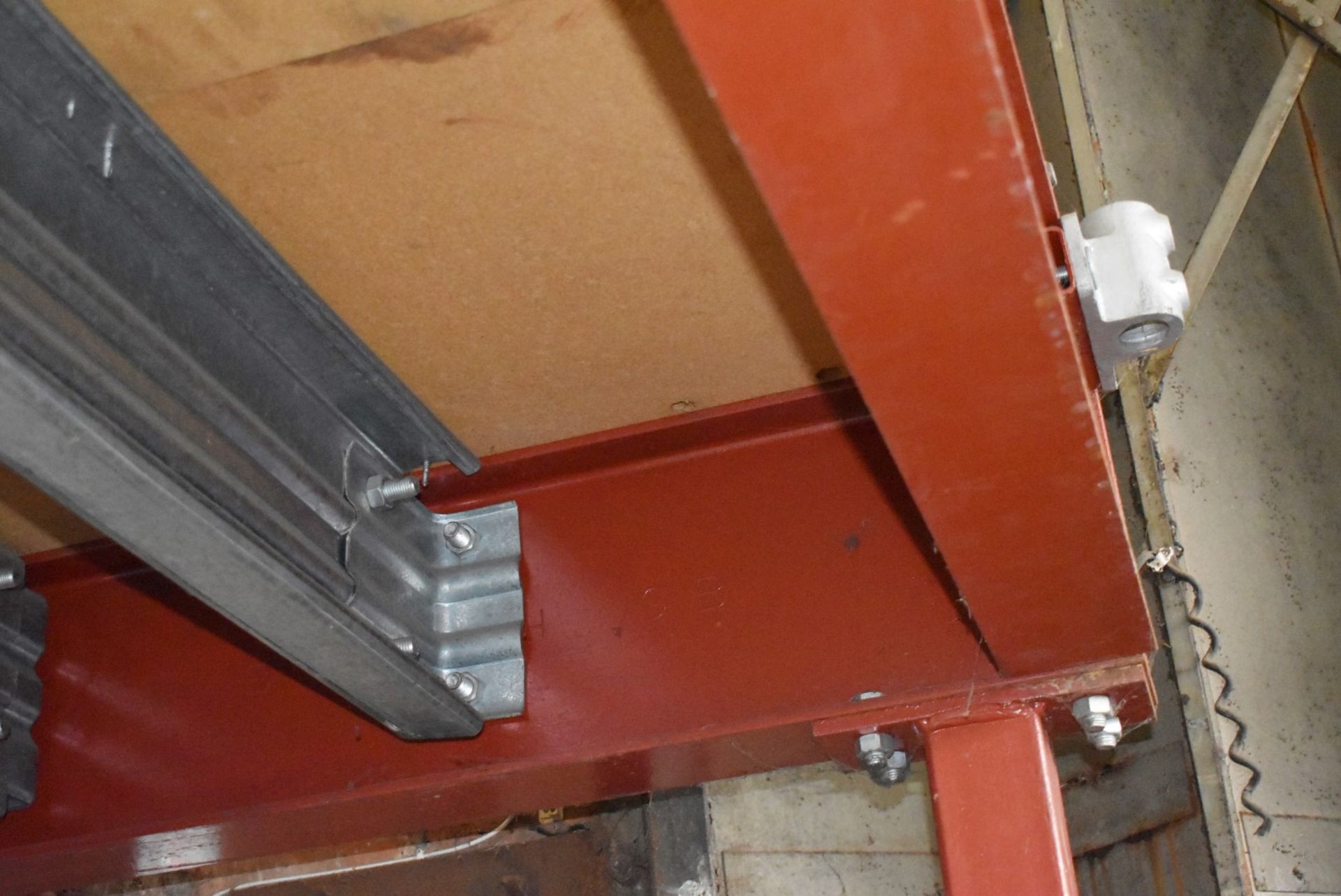 1 x Mezzanine Floor - Heavy Duty Steel Construction With Access Ladder - Size: W1000 x D325 cms - Image 6 of 18