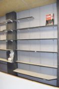 16 x Assorted Slat Wall Shelves of Varying Size