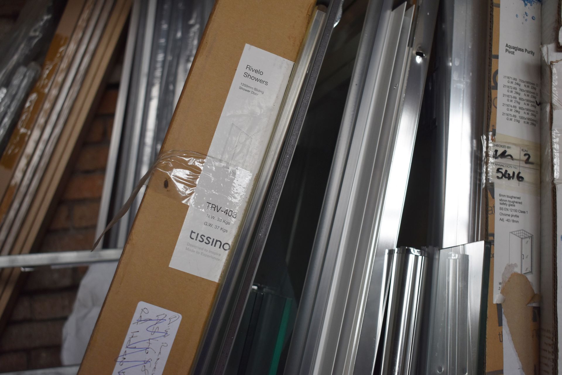 1 x Assorted Collection of Bathroom Stock - Shower Screens, Shower Trays, Neptune Wall Panels & More - Image 24 of 30