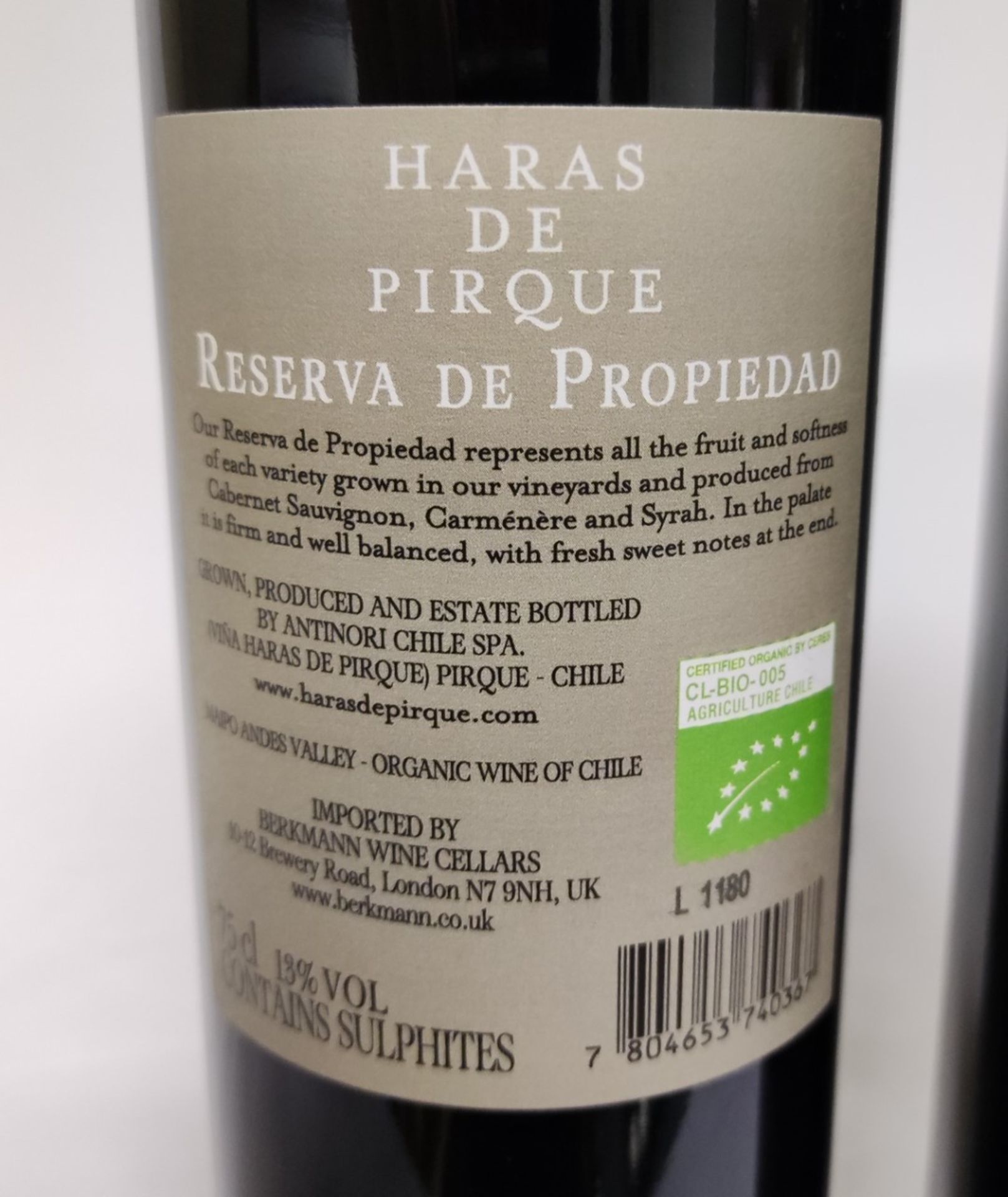 2 x Bottles of 2018 Haras De Pirque Reserva De Propiedad - RRP £45 - Bild 5 aus 6