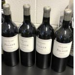4 x Bottles of 2019 Vin Blanc De Palmer Mis En Bouteille A Cantenac White Wine - RRP £1,400