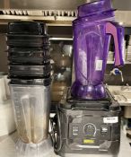 1 x Buffalo Bar Blender 2.5Ltr - Model CR836 - Includes Two Jugs and Lids