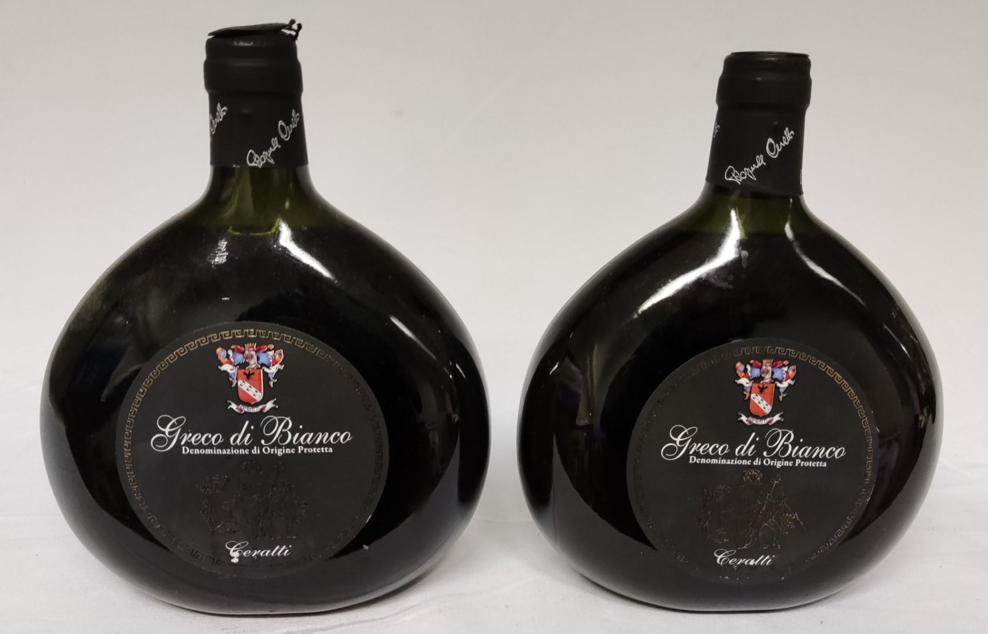 3 x Bottles of Greco Di Bianco Black Label Dessert Wine - Ceratti - 750Ml - RRP £90