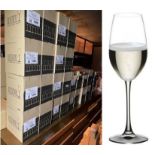 120 x Riedel Crystal Glass 260ml Champagne Glasses - New Boxed Stock - RRP £800
