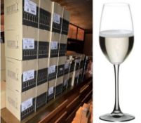 120 x Riedel Crystal Glass 260ml Champagne Glasses - New Boxed Stock - RRP £800