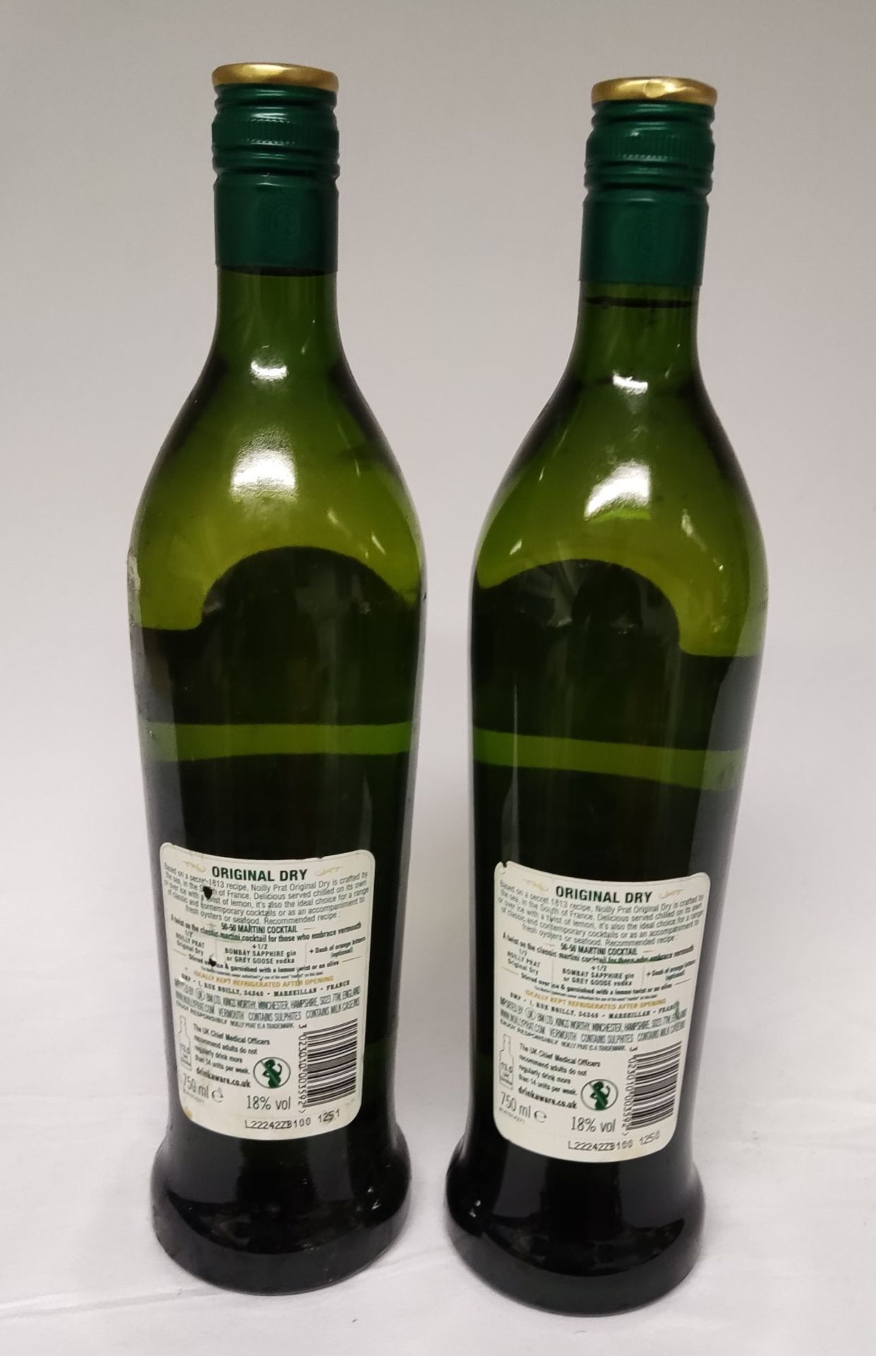 2 x Bottles of Noilly Prat Original Dry Vermouth - 18% - 750Ml Bootles - RRP £34 - Image 3 of 6