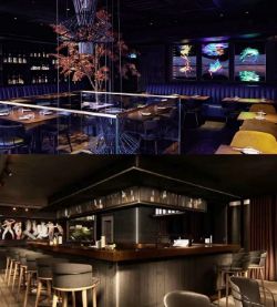 3-Floor Modern Japanese Restaurant and Cocktail Bar in Soho, London