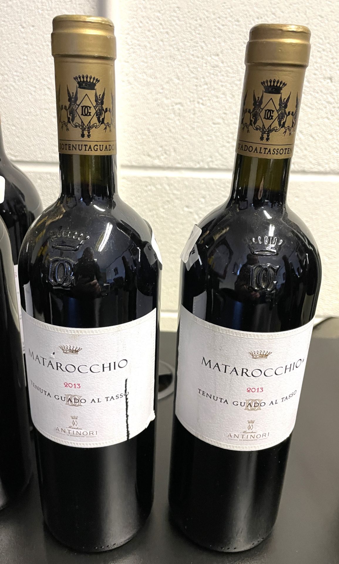 2 x Bottles of 2013 Marchesi Antinori Tenuta Guado Al Tasso Matarocchio Bolgheri Red Wine - RRP £760
