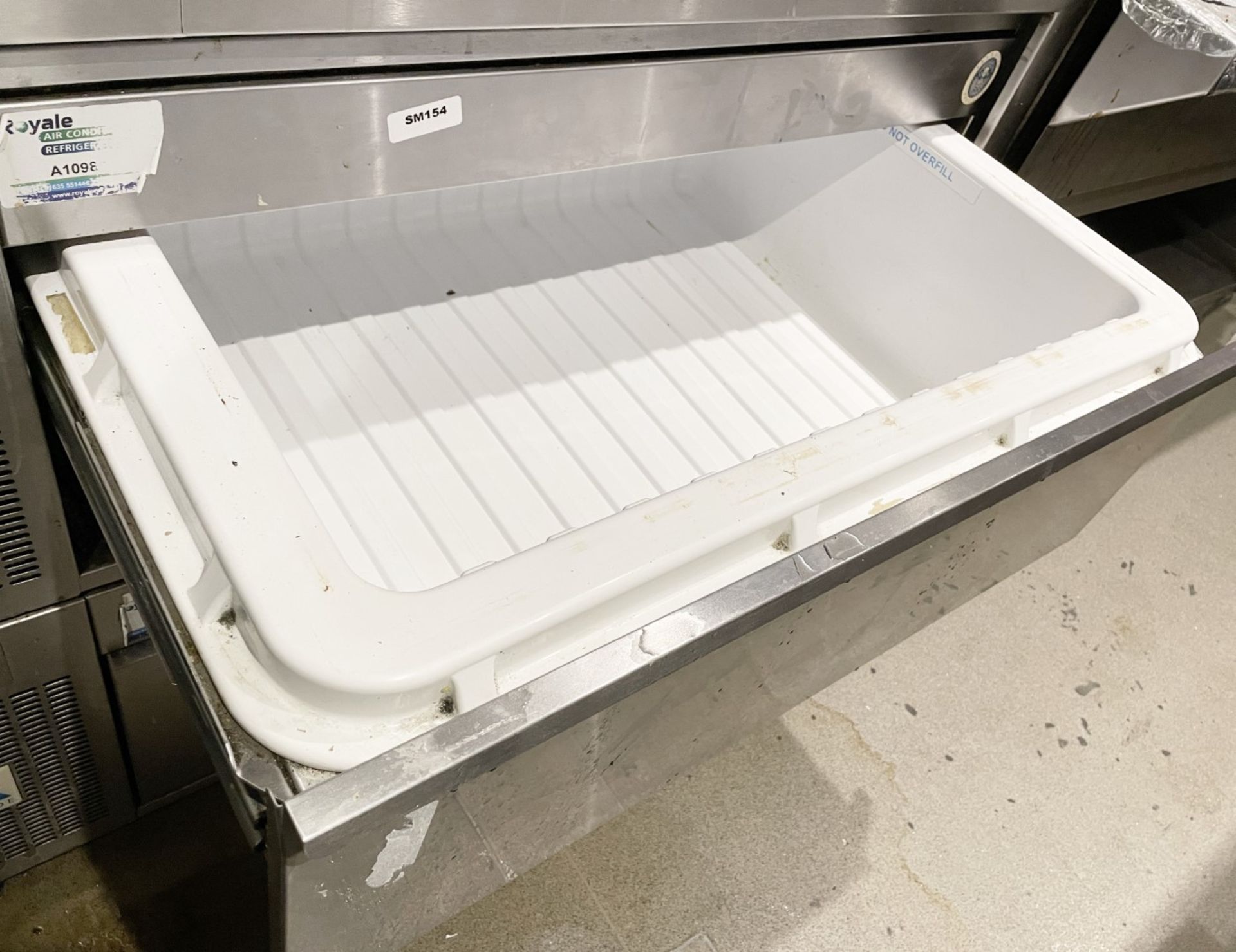 1 x Adande Chef Base Twin Drawer Refrigerator - Dimensions: H85 x W110 x D70 cms - Image 5 of 7