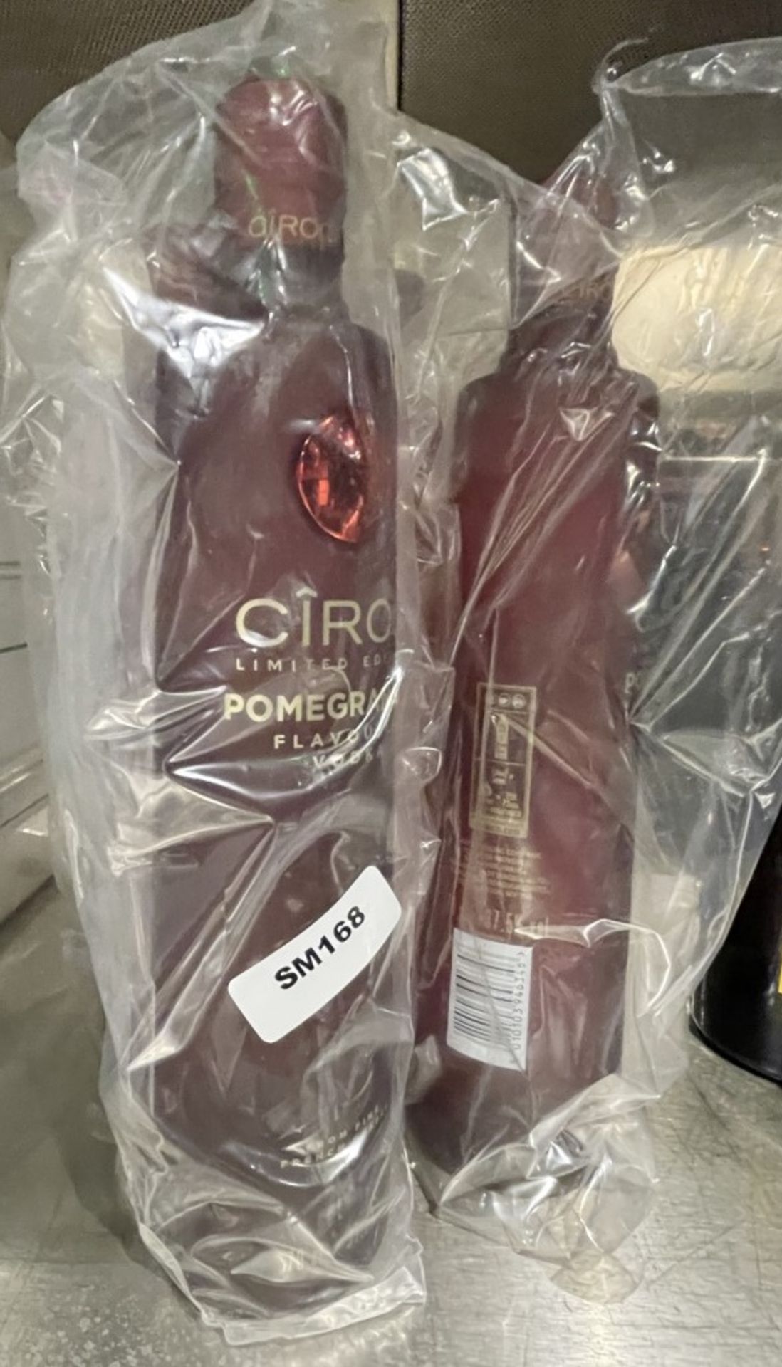4 x Limited Edition 70cl Bottles of Ciroc Pomegranate Flavoured 37.5% Vodka - New Unopened Bottles - Image 2 of 6