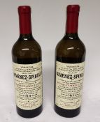2 x Bottles of 2019 Bodegas Ximenez Spinola 'Fermentacion Lenta' Pedro Ximenez - RRP £60