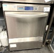 1 x Winterhalter Undercounter Glasswasher with Wall Mounted Aluminium Tray Stand and Trays