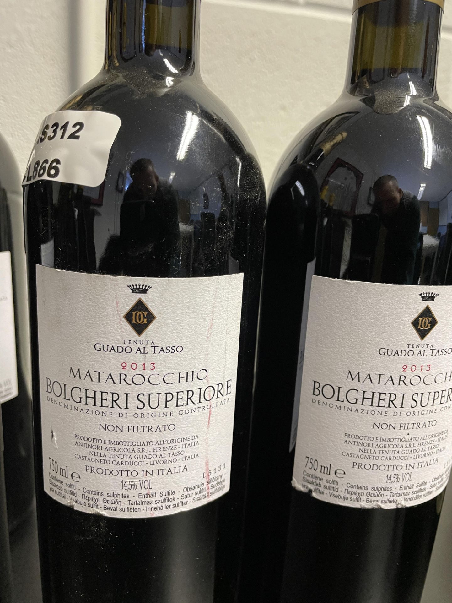 2 x Bottles of 2013 Marchesi Antinori Tenuta Guado Al Tasso Matarocchio Bolgheri Red Wine - RRP £760 - Bild 12 aus 12