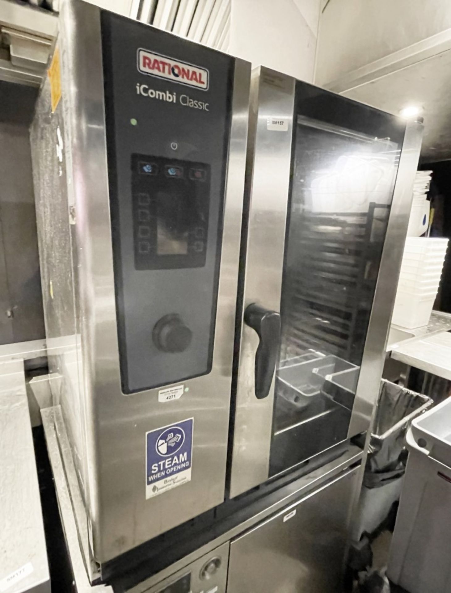 1 x Rational iCombi Classic Electric 3 Phase 10 Grid Combi Oven - Year: 2021 - Model: LM200DE - Image 4 of 18