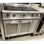 1 x Falcon Dominator Plus Electric 4 Zone Induction Oven Range - Three Phase - RRP £10,250