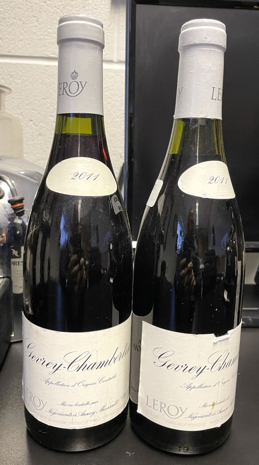2 x Bottle of 2011 Gevrey Chambertin, Maison Leroy Red Wine - RRP £2,000