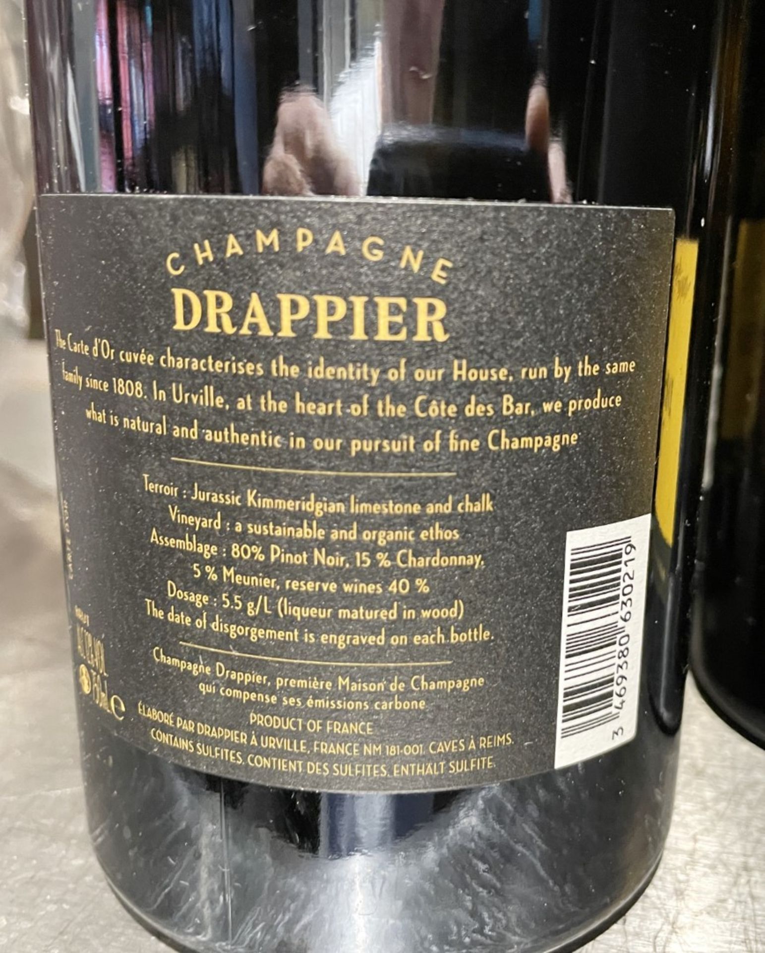 3 x Bottles of 750ml Drappier Champagne - New Unopened Bottles - Image 5 of 9