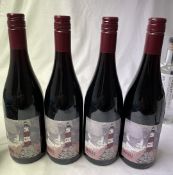 4 x 75cl Bottles of 2021 Stormy Cape Shiraz South Africa Wine