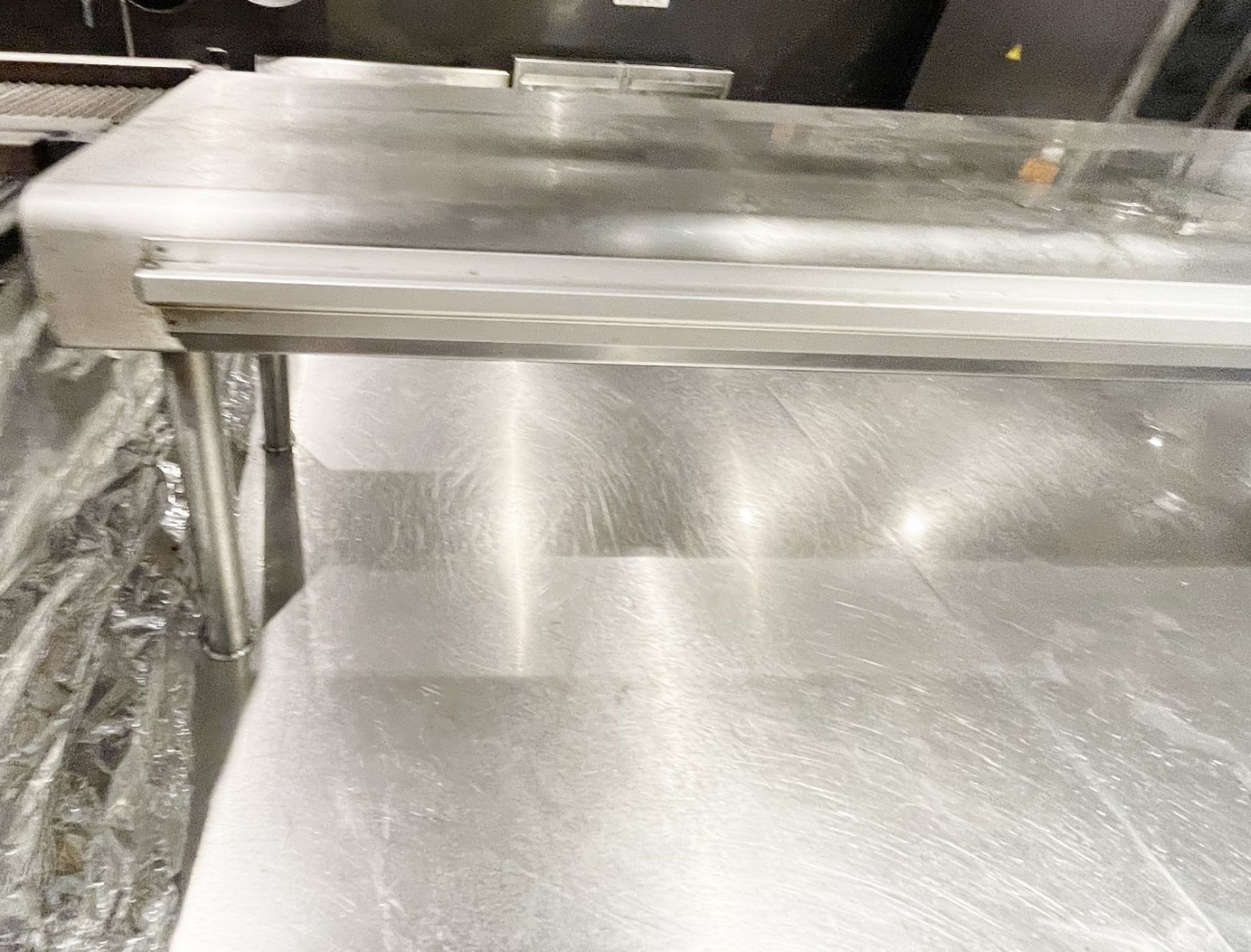 1 x Bespoke 15ft Commercial Kitchen Preparation Island with a Stainless Steel Construction - Image 11 of 15