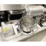 1 x Kitchenaid 6.9 Ltr Commercial Planetary Food Mixer - Model 5KSM7990XBSL - Includes Mixing Bowl