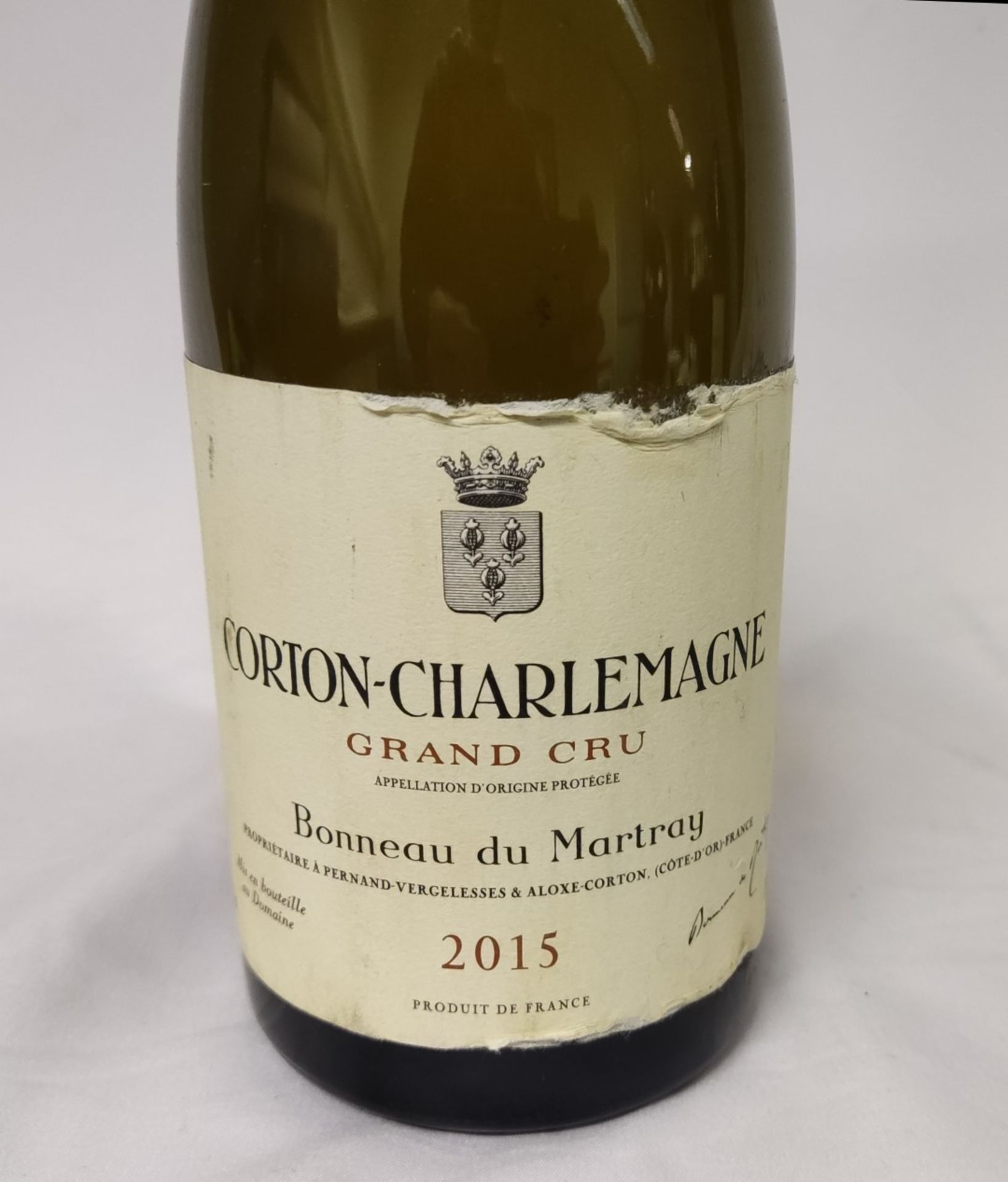 1 x Bottle of 2015 Domaine Bonneau Du Martray Corton-Charlemagne Grand Cru White Wine - Bild 4 aus 6