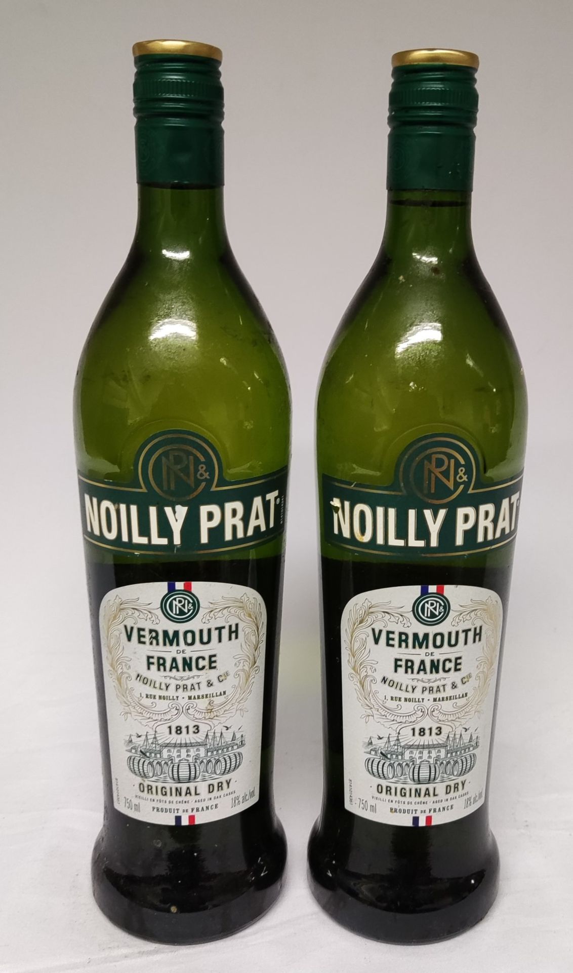2 x Bottles of Noilly Prat Original Dry Vermouth - 18% - 750Ml Bootles - RRP £34