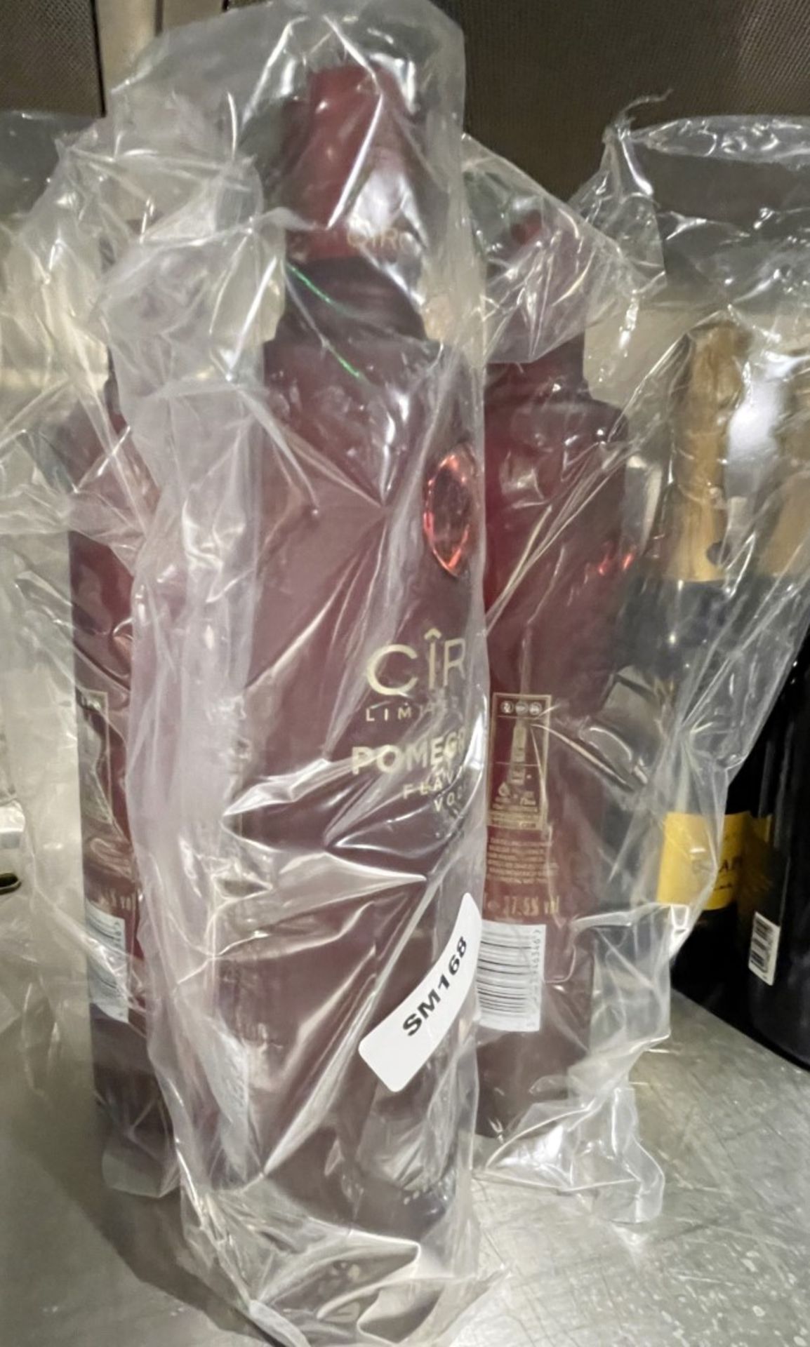 4 x Limited Edition 70cl Bottles of Ciroc Pomegranate Flavoured 37.5% Vodka - New Unopened Bottles - Image 3 of 6