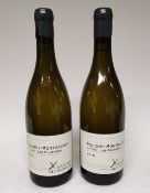 2 x Bottles of 2019 Puligny-Montrachet 1En Cru - Les Folatieres - RRP £400