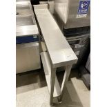 1 x Stainless Steel Infil Prop Table with Undershelf - Dimensions: H90 x W150 x D88 cms