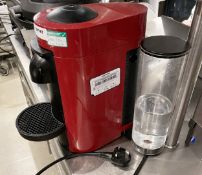 1 x Nespresso GDB2 Vertuo Plus Automatic Pod Coffee Machine for Americano, Decaf, Espresso