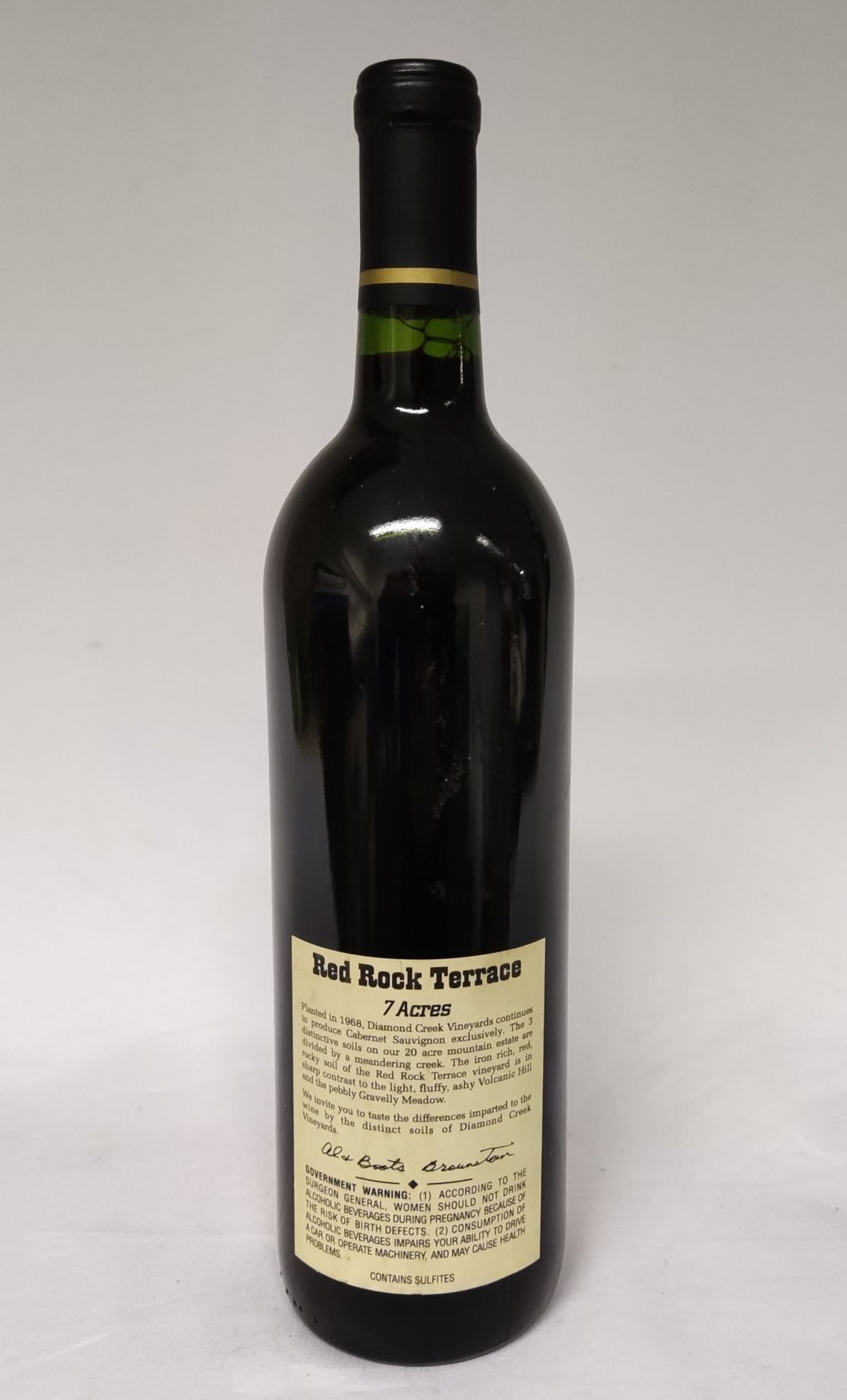 1 x Bottle of 2006 Diamond Creek Red Rock Terrace Cabernet Sauvignon - Red Wine - RRP £200 - Image 6 of 9