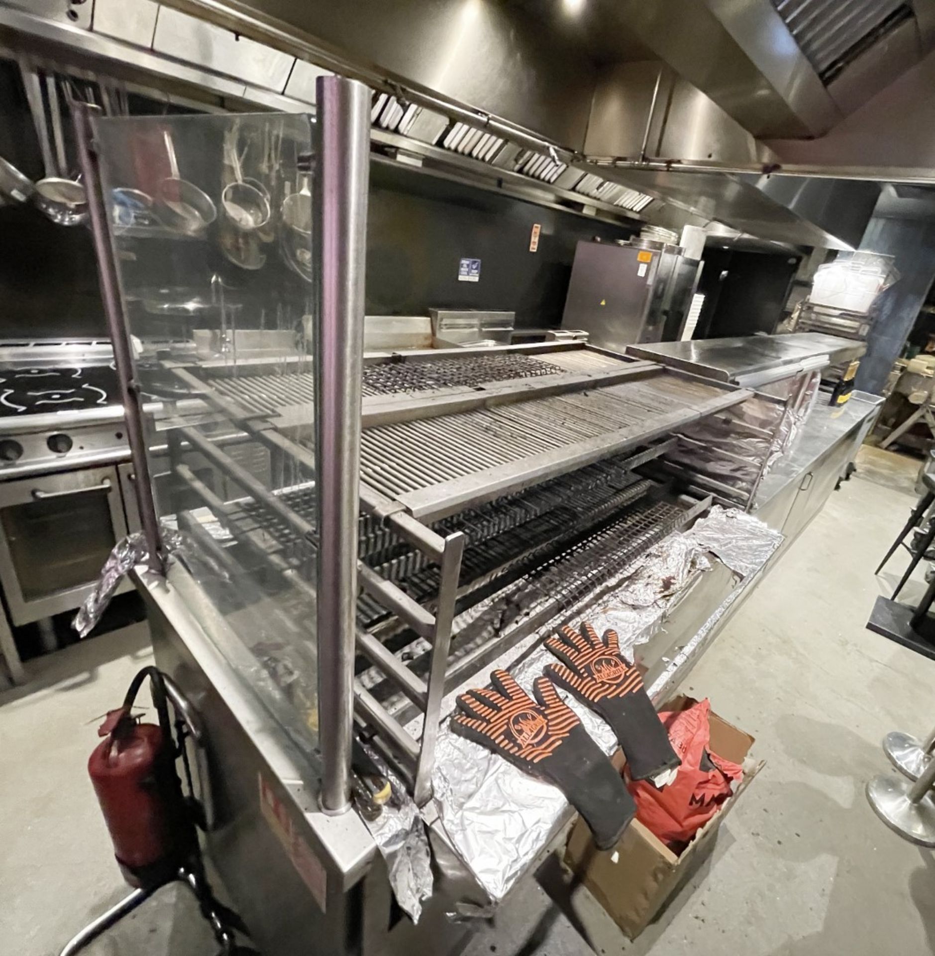 1 x Bespoke 15ft Commercial Kitchen Preparation Island with a Stainless Steel Construction - Image 14 of 15