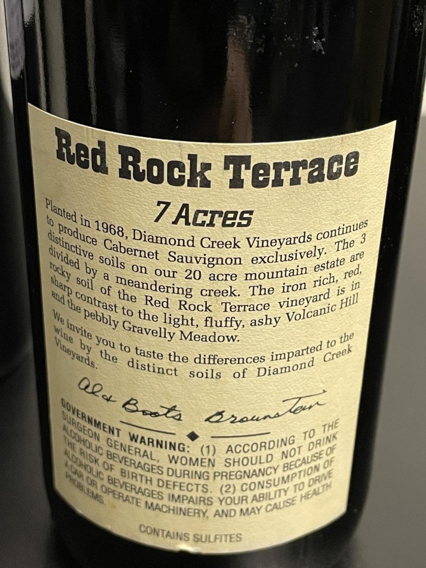 1 x Bottle of 2006 Diamond Creek Red Rock Terrace Cabernet Sauvignon - Red Wine - RRP £200 - Image 3 of 9